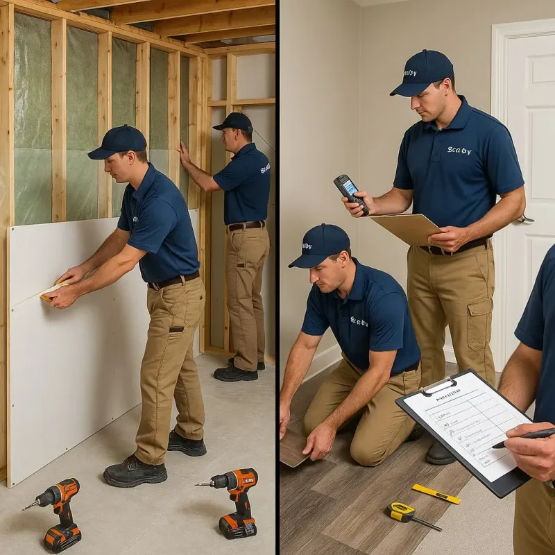 Repairs and Reconstruction process in Kincaid, IL